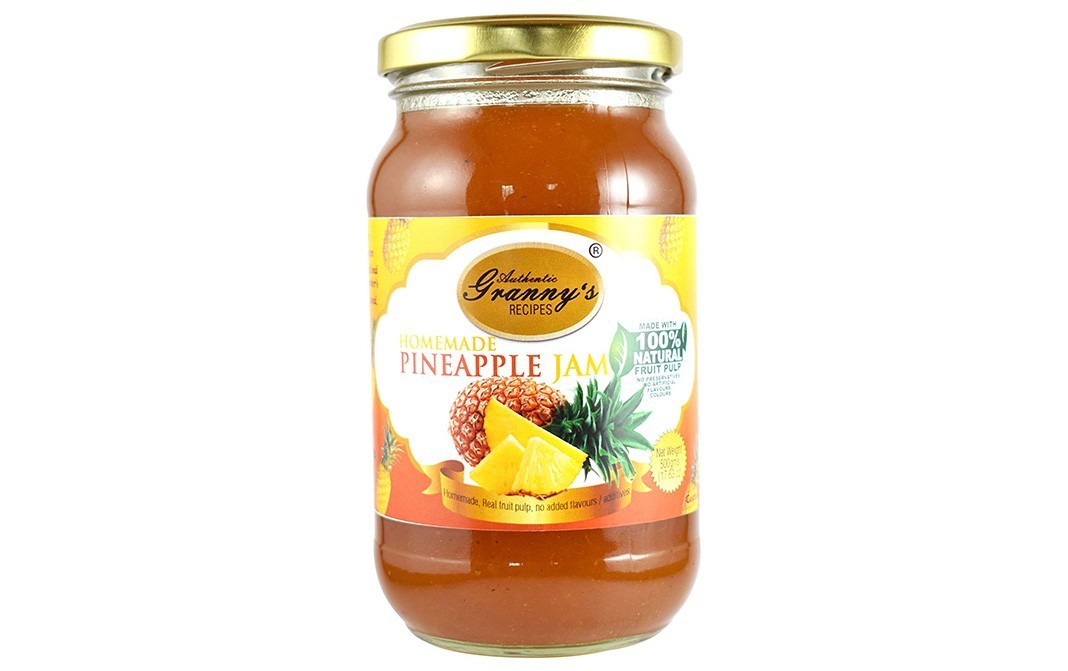 Authentic Granny's Recipes Homemade Pineapple Jam    Jar  500 grams